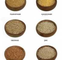 Каши в бодибилдинге