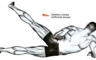 Упражнение на боку поднимать ноги