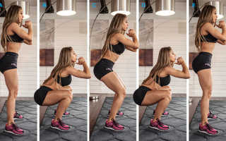 Упражнения для ног и ягодиц дома