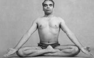 Йога поза звезды