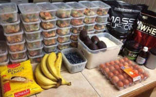 Меню на день бодибилдера