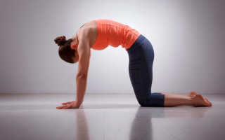 Йога для спины в картинках