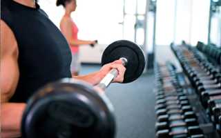 Упражнение с грифом для рук