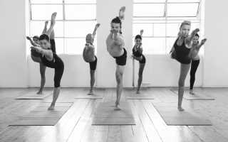 Бикрам йога позы