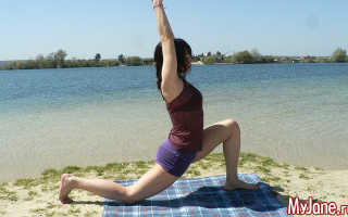 Йога руки вверх