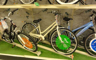 Велосипед для начинающих