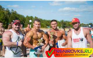Пляжный бодибилдинг фото