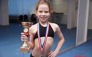 Детский бодибилдинг девочек