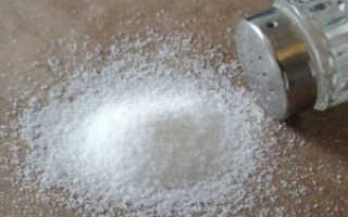 Соль в бодибилдинге