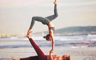 Акройога для начинающих позы