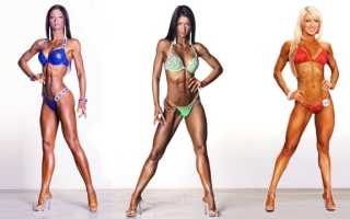 Бодибилдинг девушки бикини